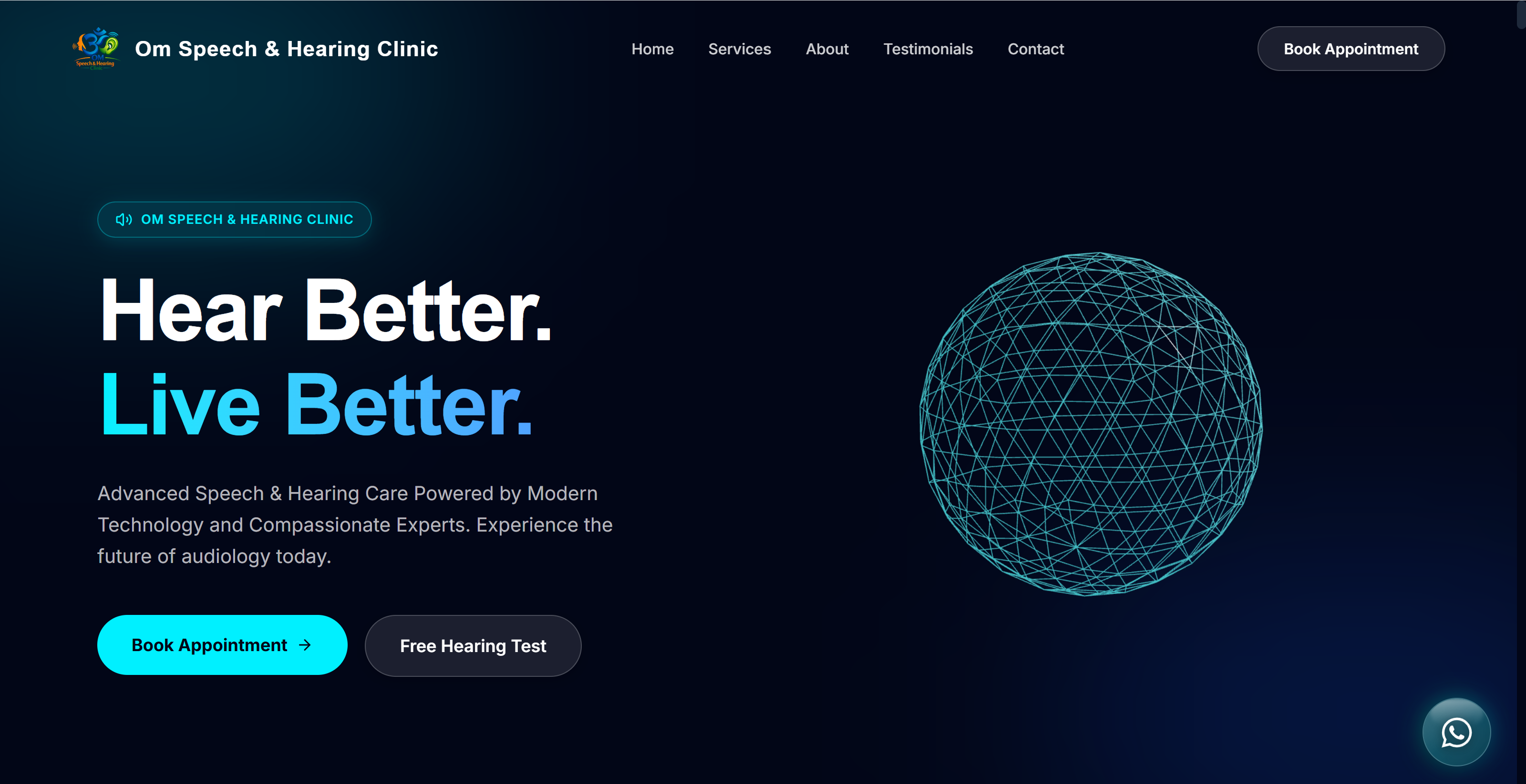 Om Clinic project preview